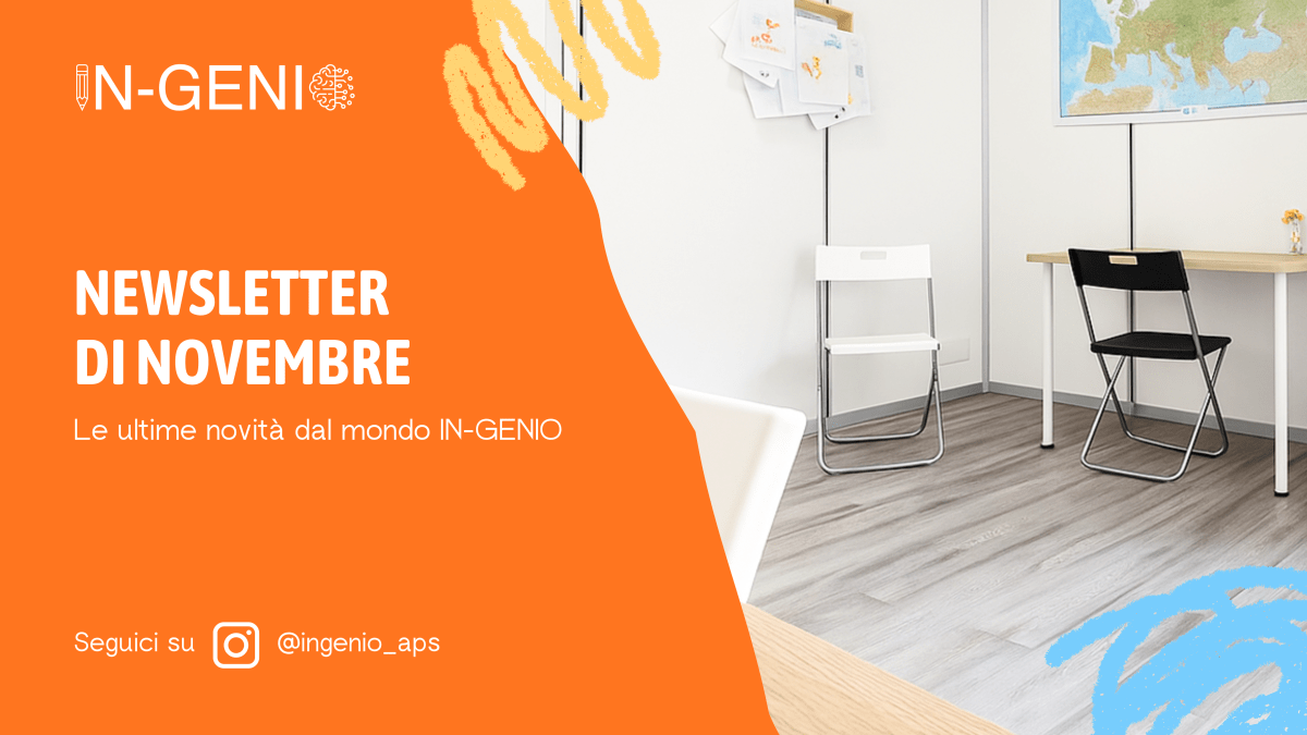 ✨ IN-GENIO con voi: storie, volti e… una festa in&nbsp;arrivo